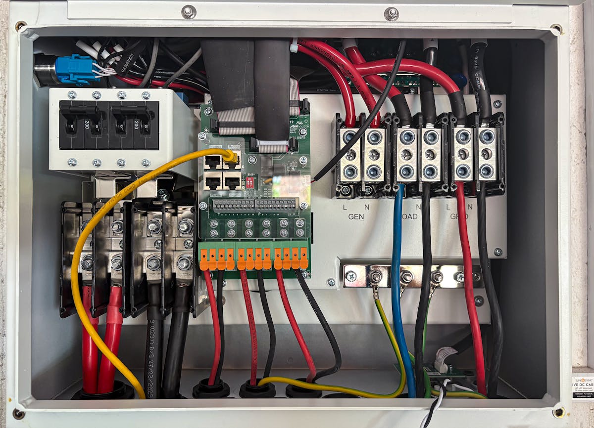 industrial control cabinet on Wisconsin manufacturing floor, Managed IT Services for Manufacturers in Mukwonago