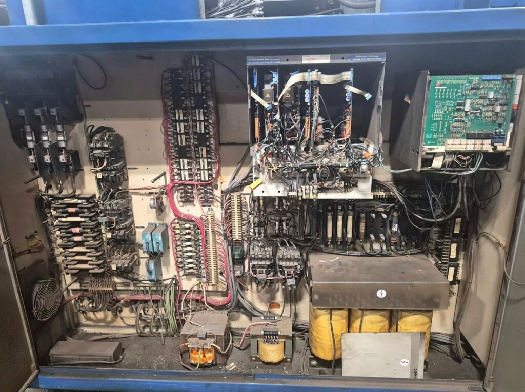 Siemens CNC control cabinet with legacy servo drive — Managed IT Services for Manufacturers in Germantown